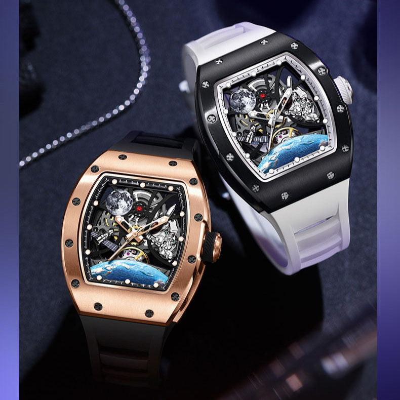 New Luxury Design - Astronaut Series  Mechanical Watch ZW01-Rose Gold