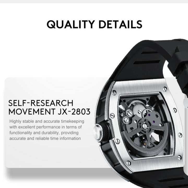 New Luxury Design - Astronaut Series  Mechanical Watch ZW01-Rose Gold