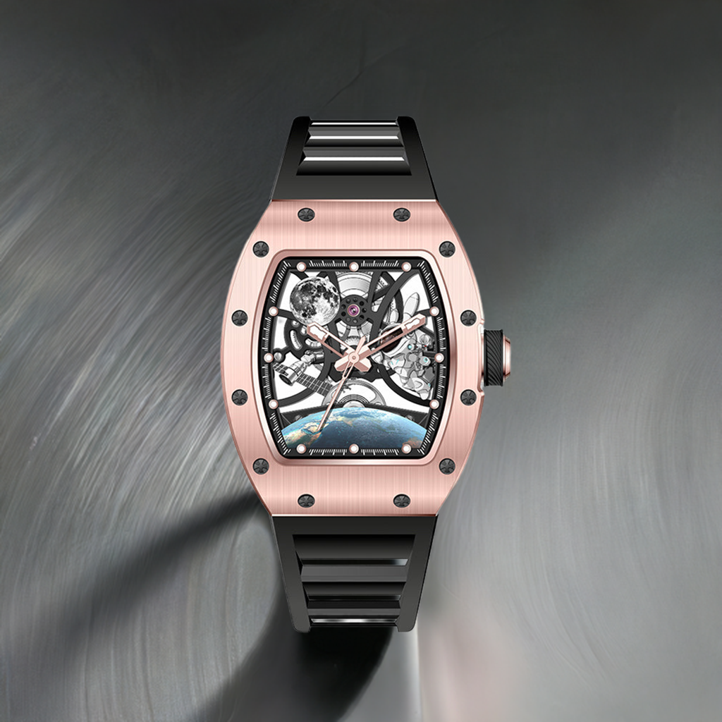 New Luxury Design - Astronaut Series  Mechanical Watch ZW01-Rose Gold