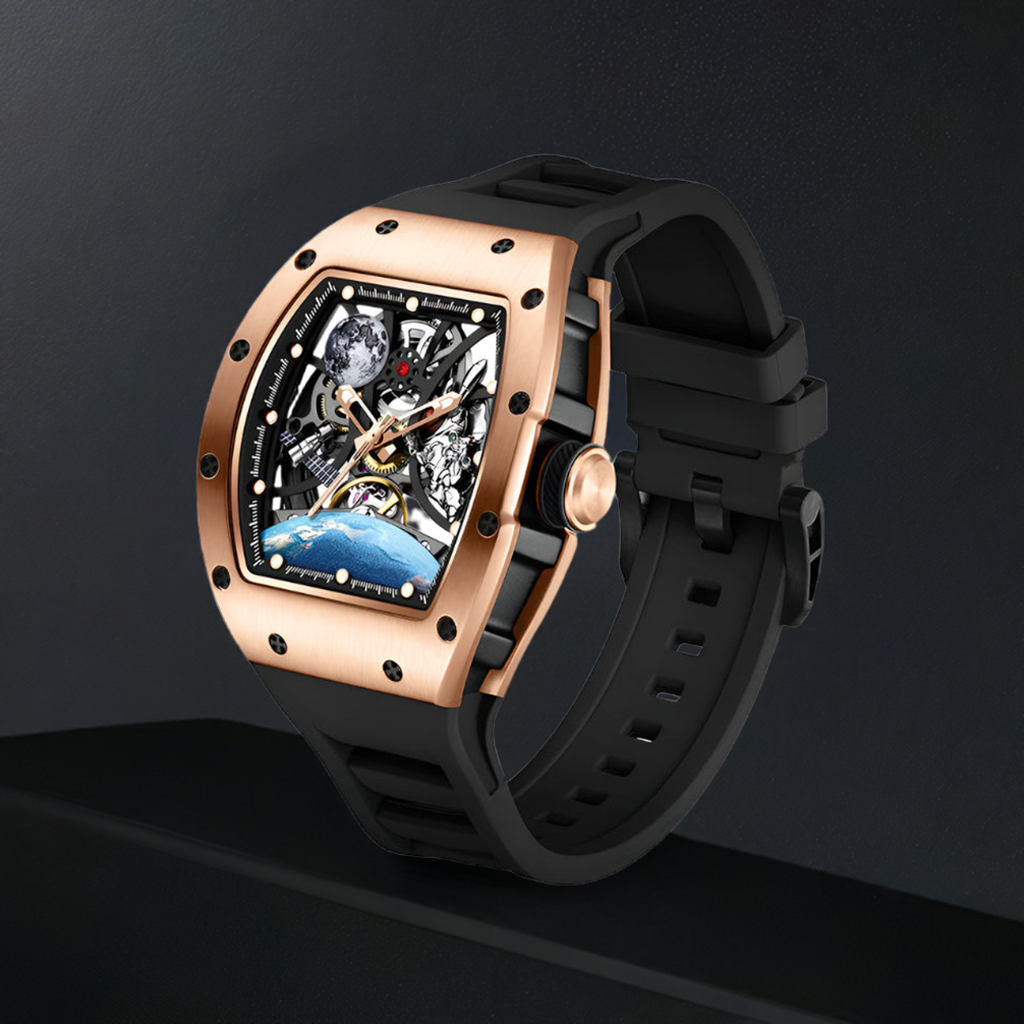 New Luxury Design - Astronaut Series  Mechanical Watch ZW01-Rose Gold