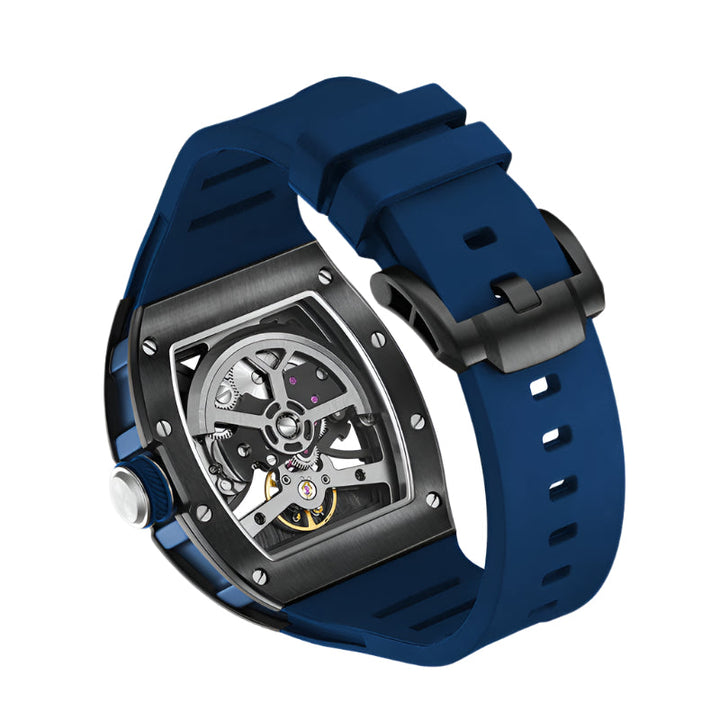 New Luxury Design - Astronaut Series  Mechanical Watch ZW01-White Carbonic