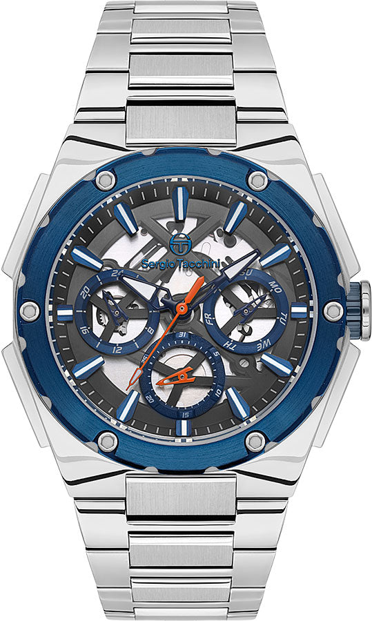 Sergio Tacchini Archivio Mens Stainless Steel Strap Watch - ST.1.10437-4