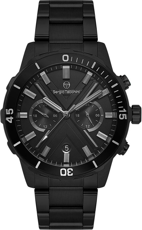 Sergio Tacchini Archivio Mens Stainless Steel Strap Watch - ST.1.10439-4