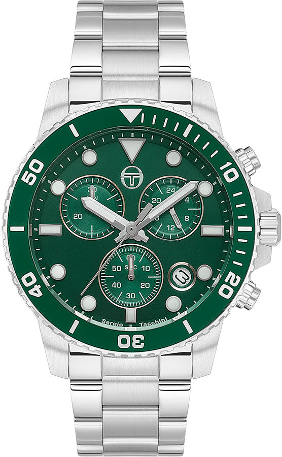 Sergio Tacchini Archivio Mens Stainless Steel Strap Watch - ST.1.10445-3
